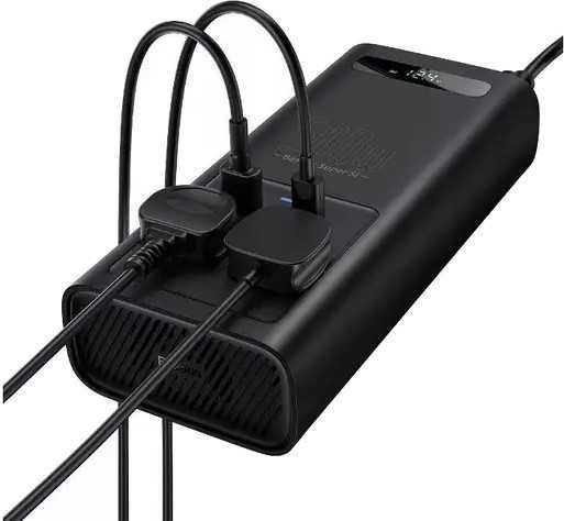 Инвертор Baseus Super Si Inverter 500W (220V +ЧИСТА СИНУСОЙДА+