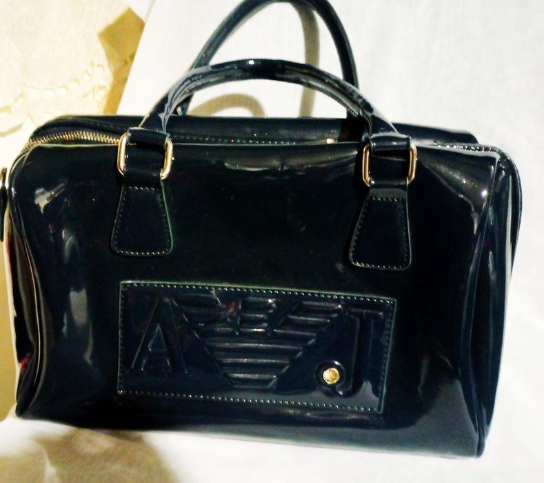 Armani J. Torba damska lakierowana