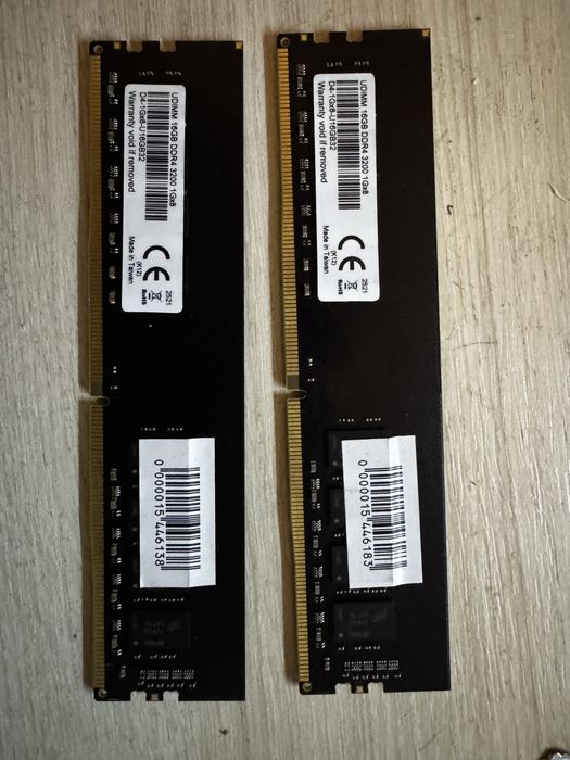DDR 4 2x16gb 3200mHZ