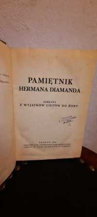 Pamiętnik Hermana Diamanda wyd 1932