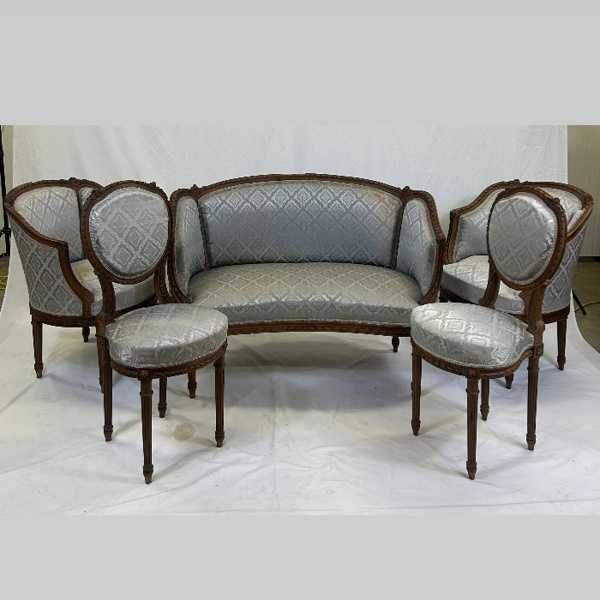 piekny komplet gustawianski