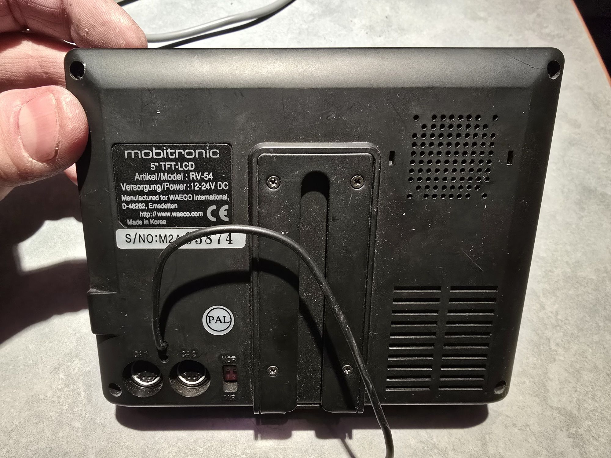 Monitor 5" Mobitronic RV-54 WAECO