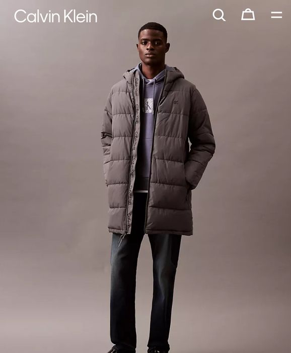 Пуховик Calvin Klein (оригінал) L