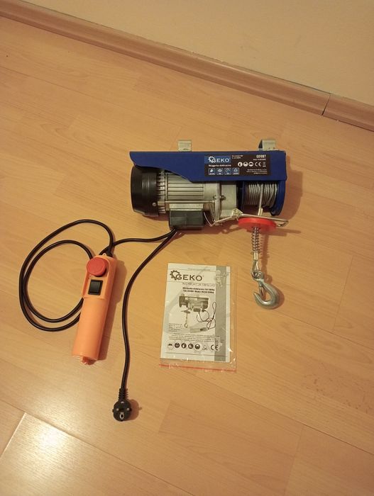 Wciągarka elektryczna GEKO Nowa 150/300kg