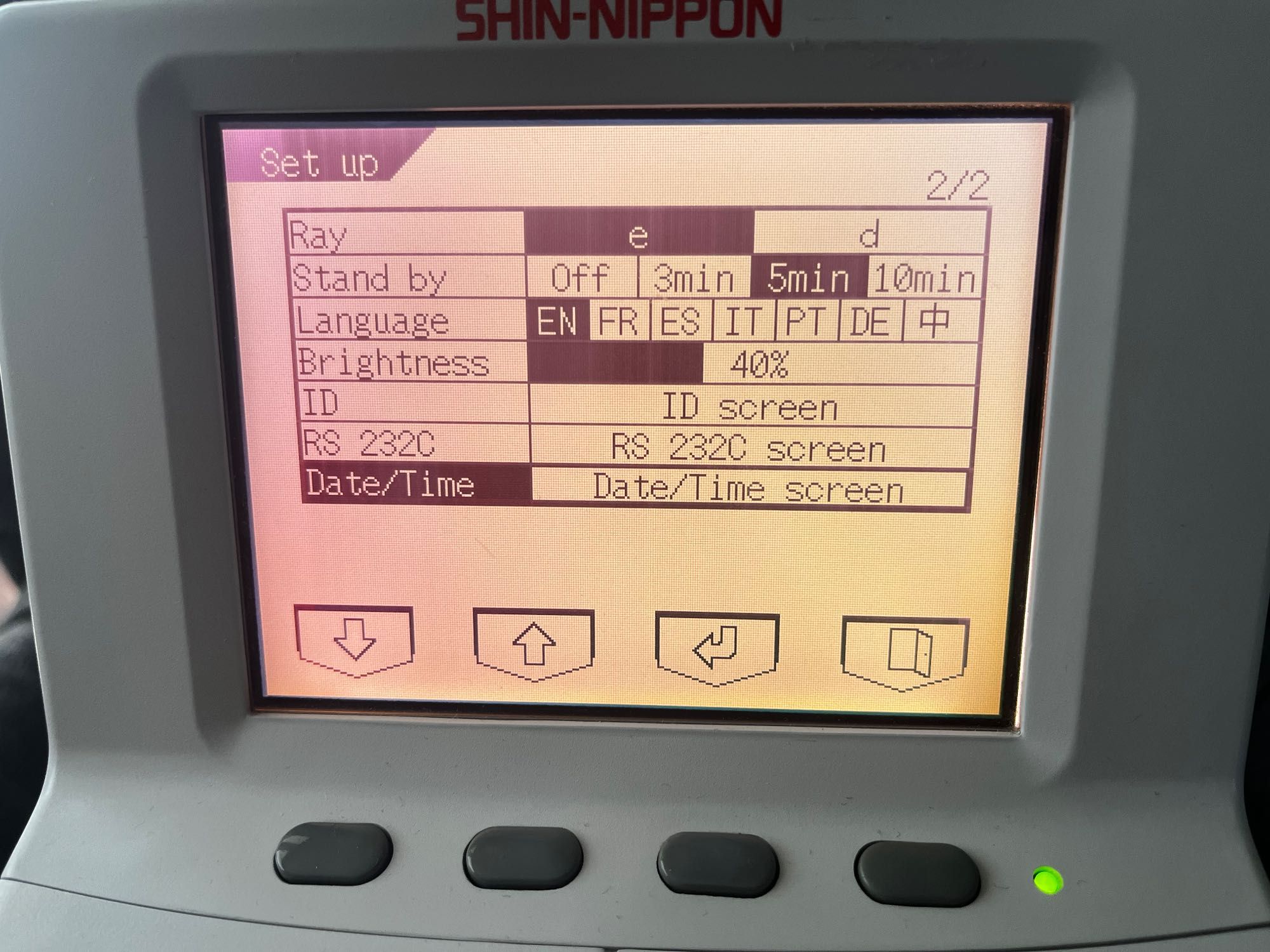Dioptromierz Shin-nippon SLM-4000