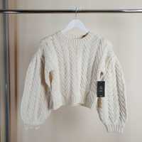 вязанный свитер женский джемпер , кофта , полувер NA KD ( xs )