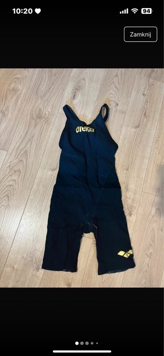 Skóra Arena Powerskin Carbon UK 26 Glide Open Back Black