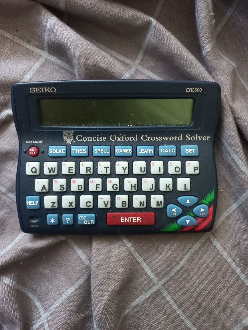 Seiko Concise Oxford Crossword Solver - ER3600