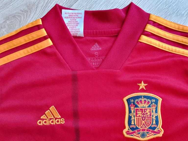 ADIDAS koszulka HISZPANIA + spodenki bermudy/  rozmiar 140