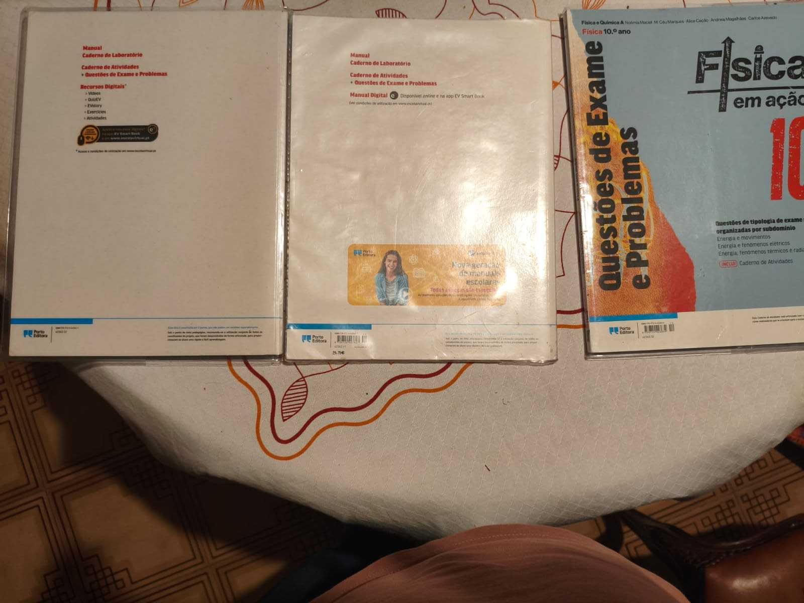 Física em Ação 10º - Manual + Cad. Lab + Cad. Atividades/Prova exames