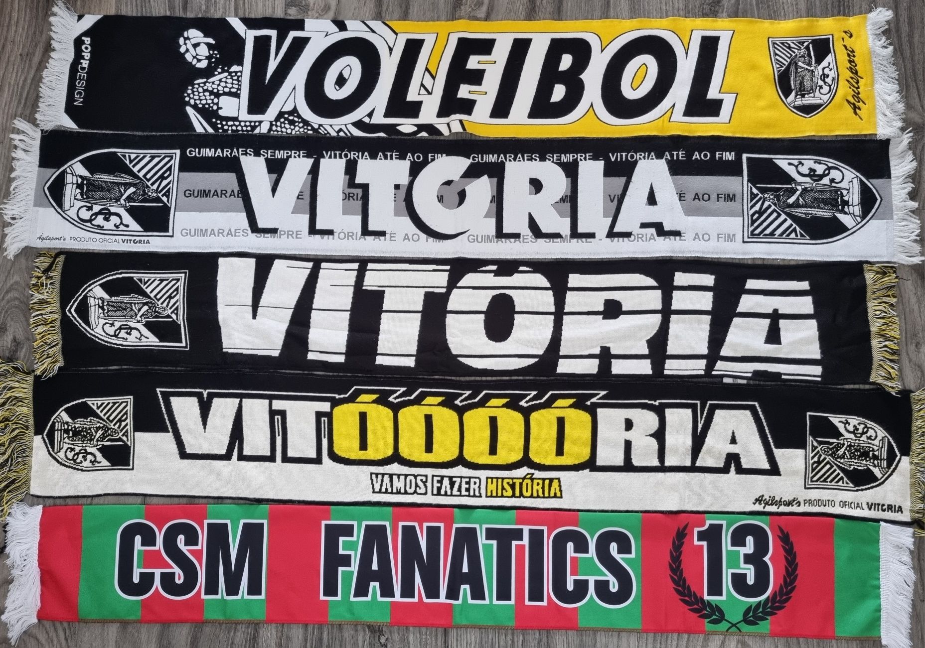 Coleção cachecóis Vitória Sport Clube