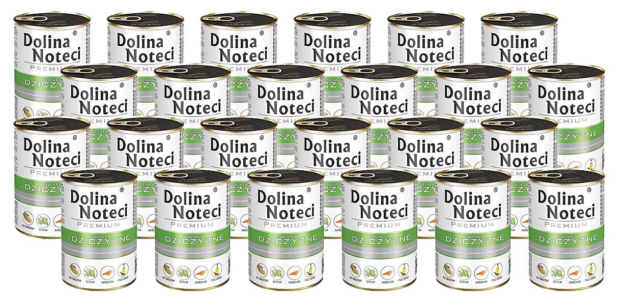 Dolina Noteci Premium Bogata W Dziczyznę 400g x24