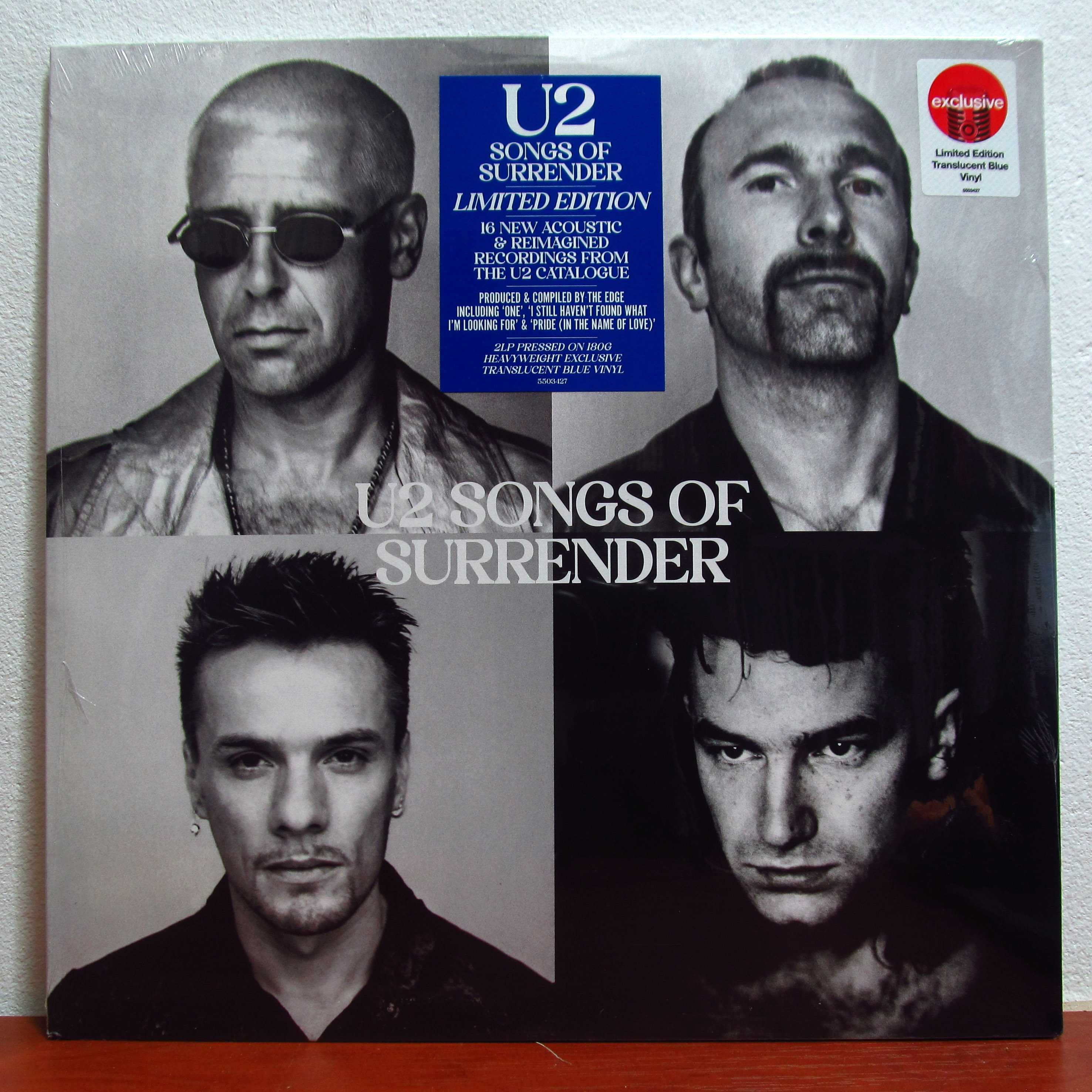 U2 – Songs Of Surrender (2 LP,  Limited Edition, Blue Translucent )