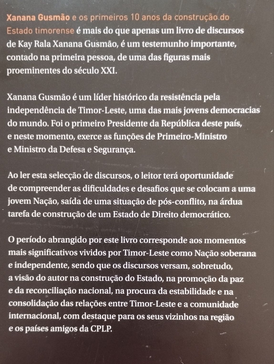 Biografias e histórias reais - Hugo Chávez / Xanana Gusmão