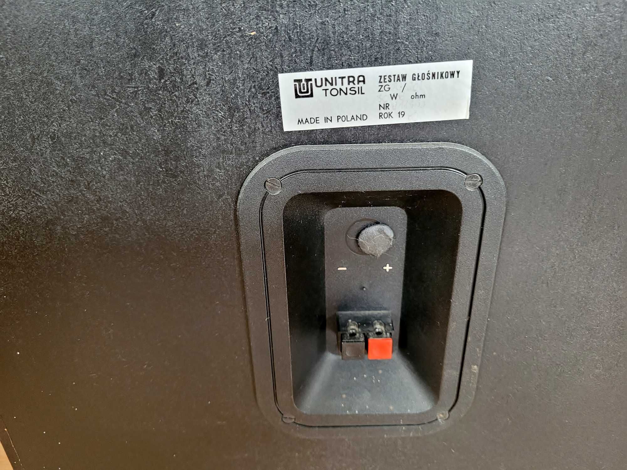 Unitra TONSIL Zg30C201, ZG 30, Oryginalne głośniki Zobacz