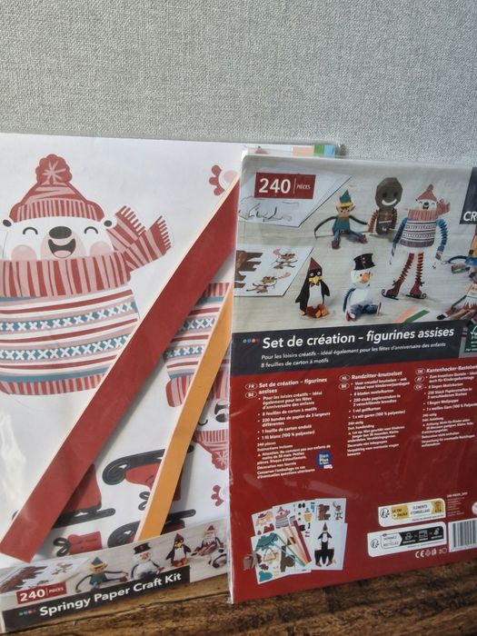 Набори для творчості crelando, стікери на вікна