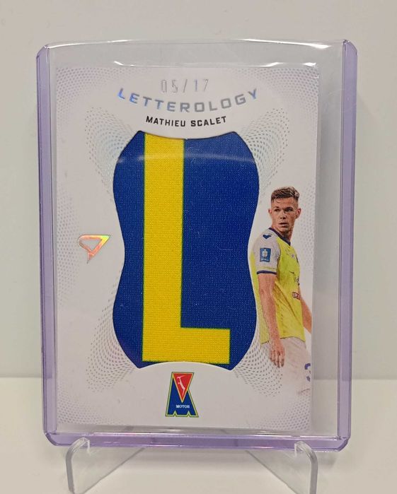 Zestaw kart Letterology "S*C*A*L*E*T" Mathieu Scalet Ekstraklasa 2024