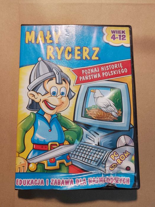 MAŁY RYCERZ płyta PC CD-ROM gra edukacyjna dla dzieci
