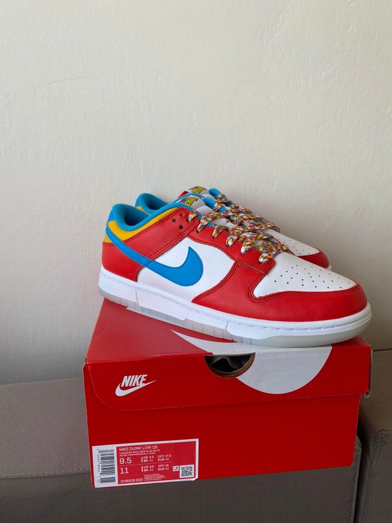 Nike Dunk low Fruity Pebbles r.43