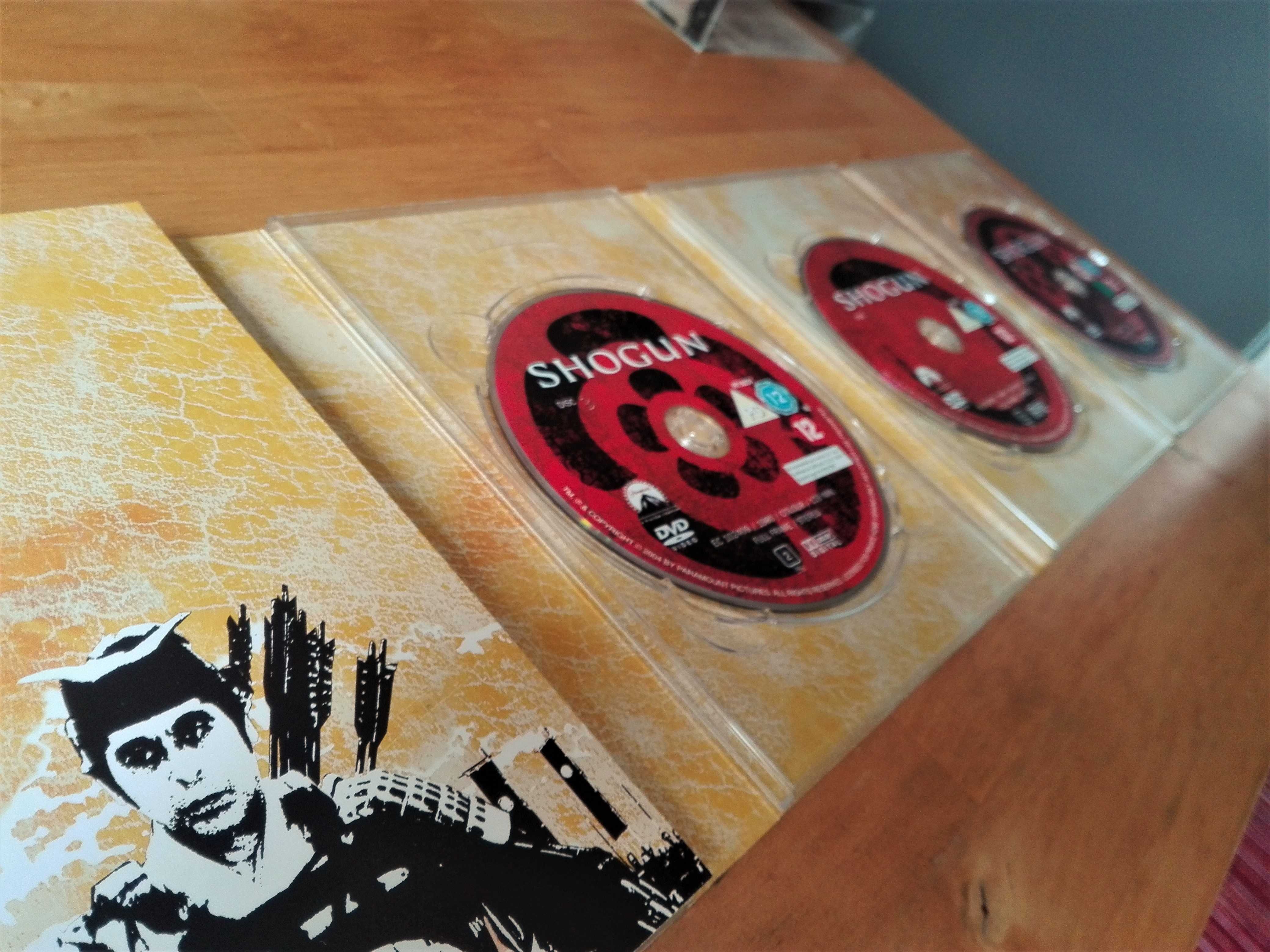 Série James Clavell's Shogun 5 DVDs (com legendas em português)