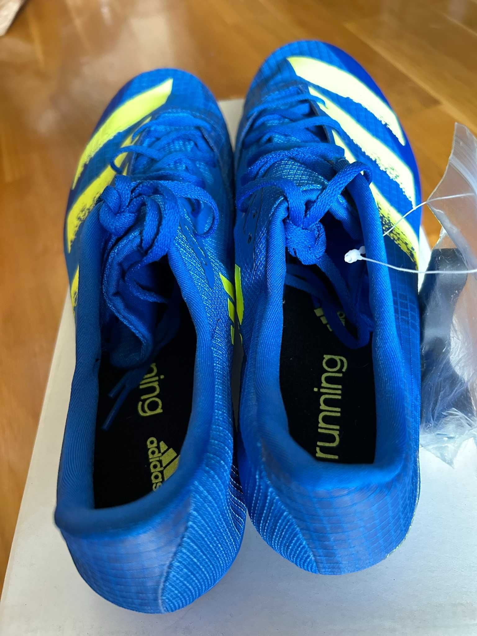 nowe kolce do biegania Adidas Distancestar r. 44,5