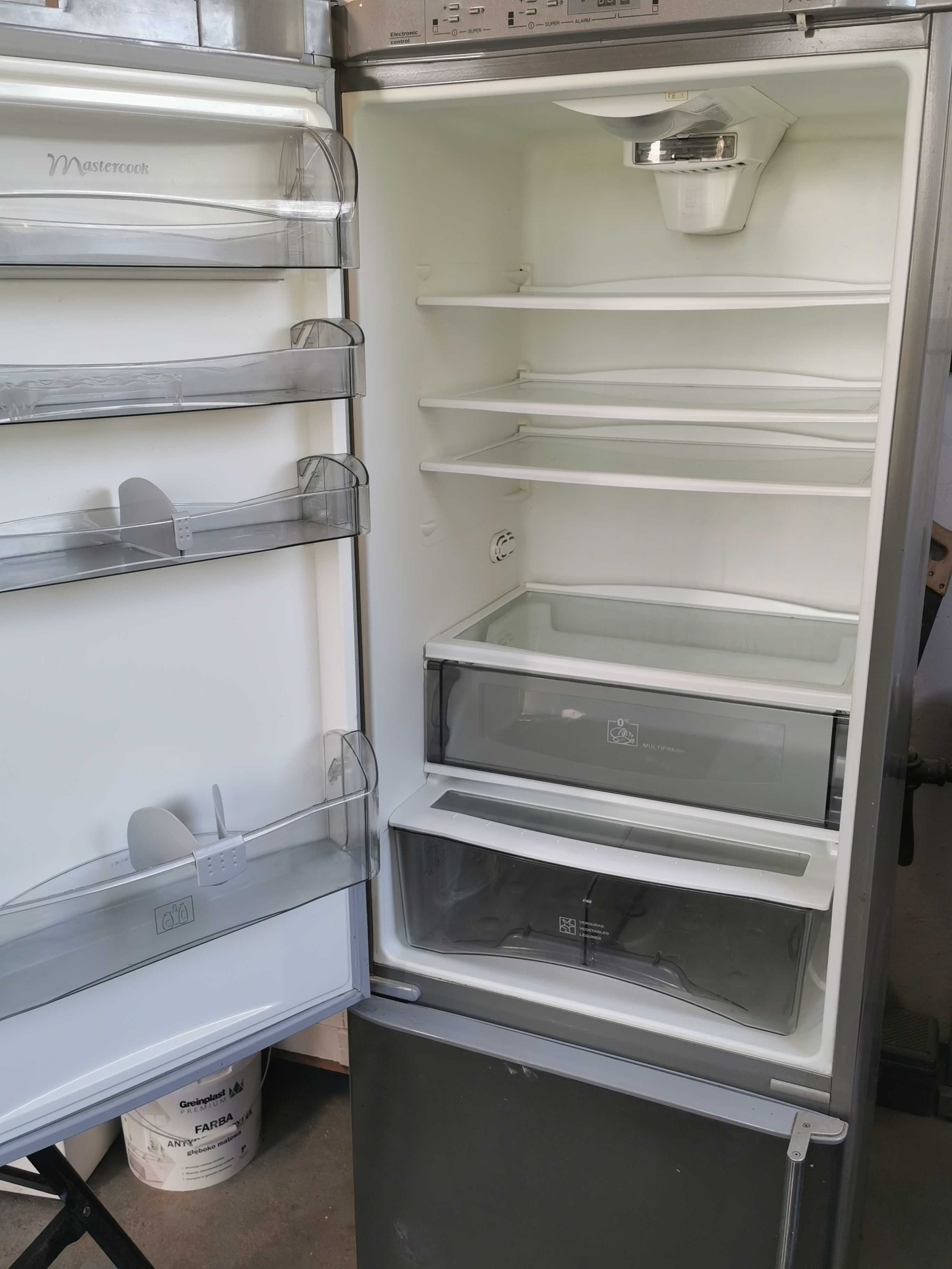 Lodówka Mastercook LCE818X 320L 180cm