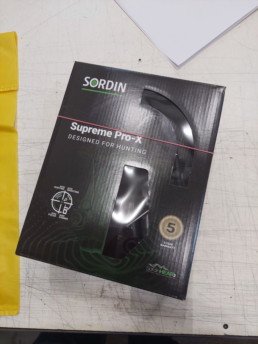 Активні навушники Sordin Supreme Pro-X Slim (сумісні з ARC Rail)