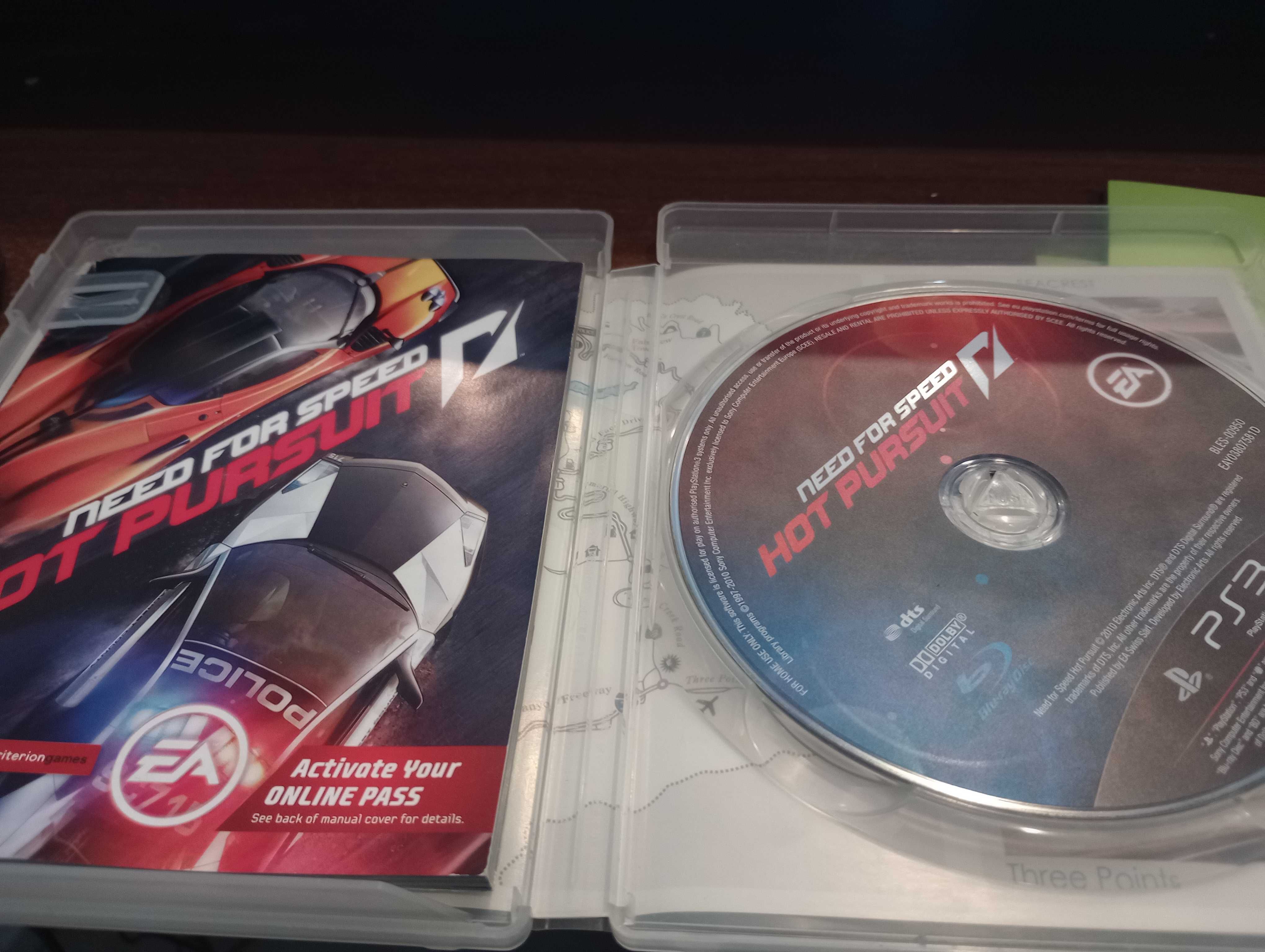 PS3 Need For speed Hot pursuit PlayStation 3 pl