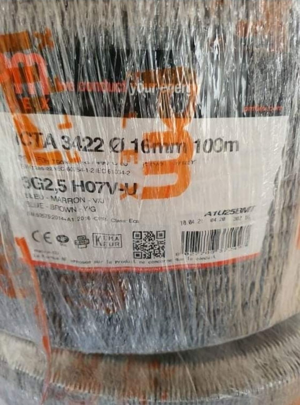 Kable w peszlu 750v 3x2.5 3x1.5 przewody w peszlu 750N 5x2.5