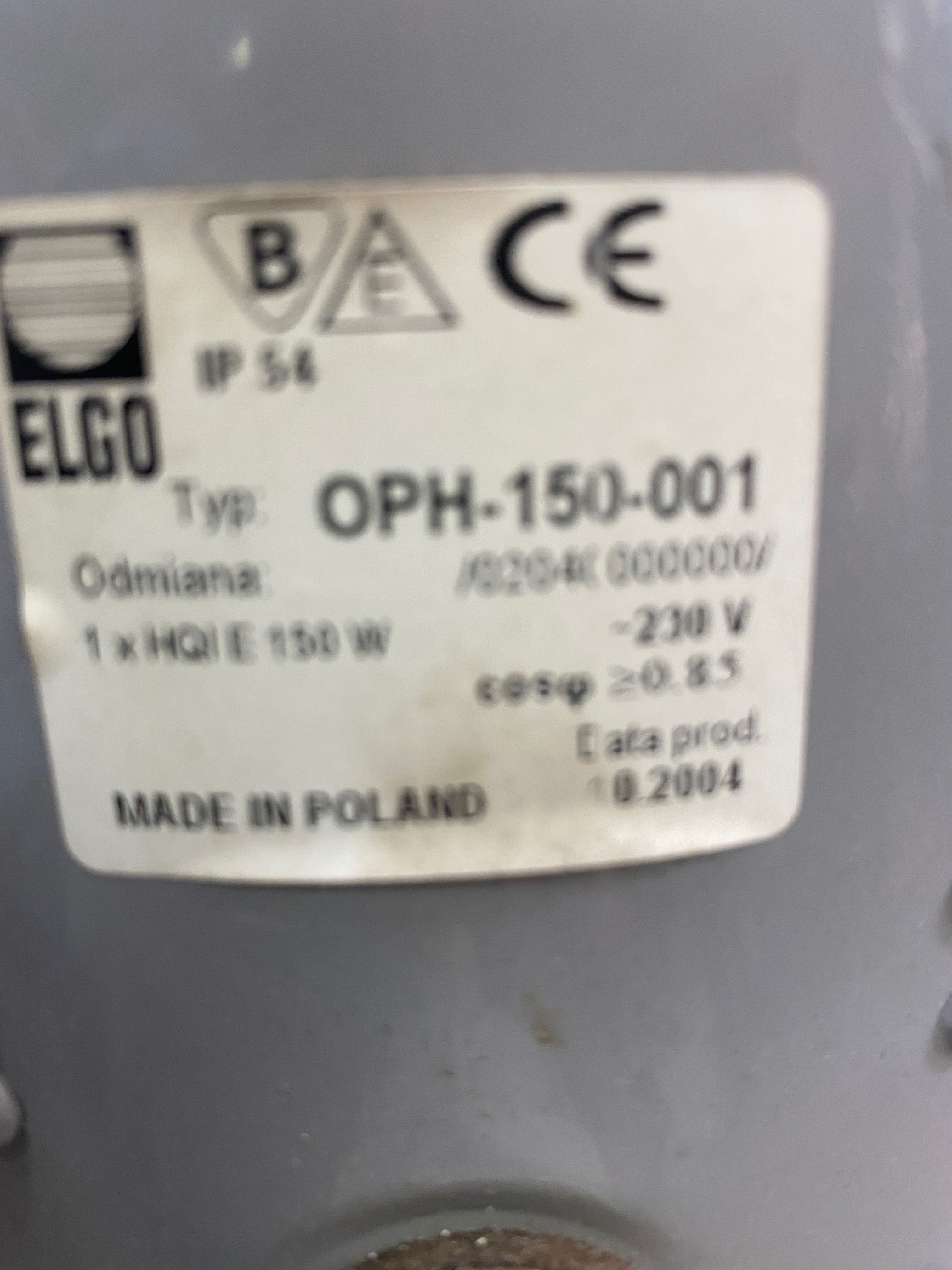 Lampa ELGO OPH-150-001