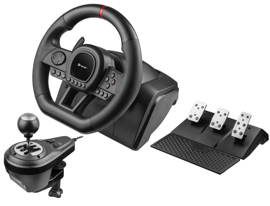 Kierownica TRACER SimRacer MANUAL GEARBOX 6 in 1 (PC/PS4/PS3/X360)