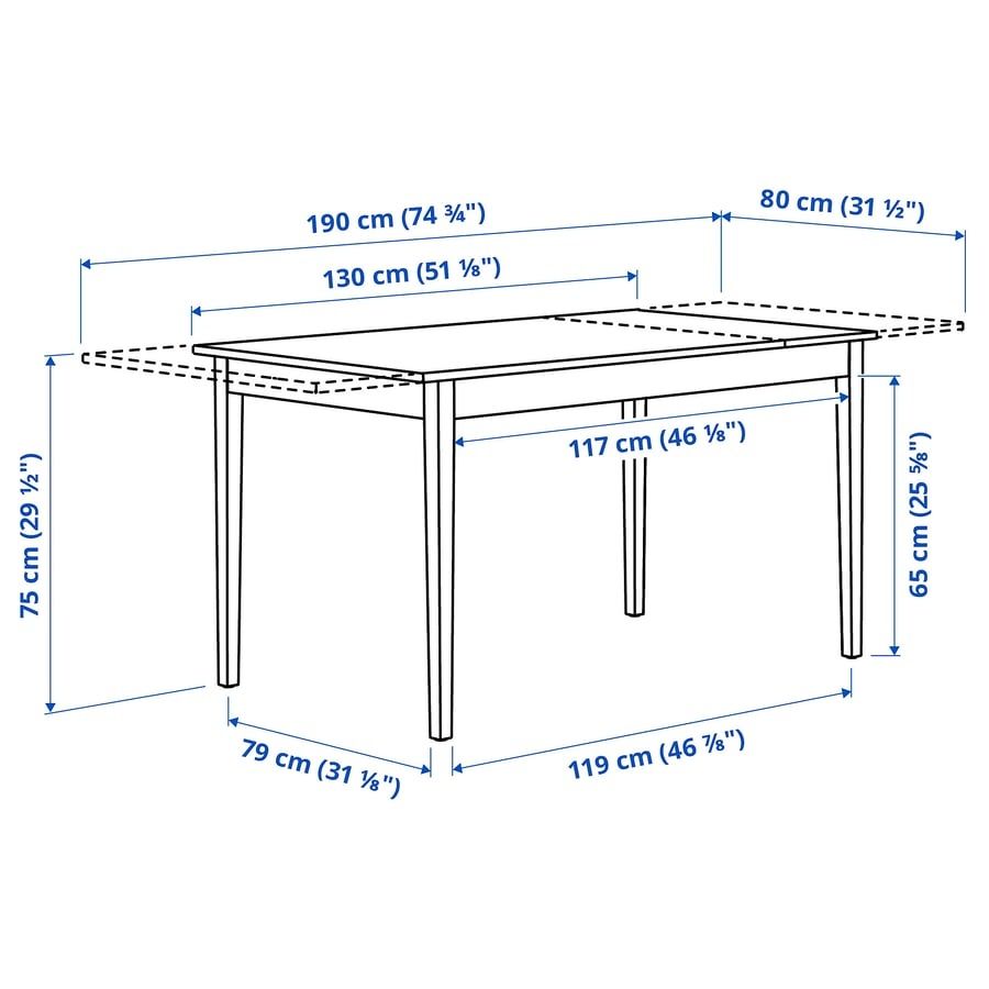 Mesa Ikea branca impecável