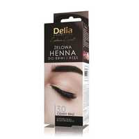 Henna do brwi i rzęs Delia Eyebrow Expert, Ciemny Brąz 3.0 - 15ml