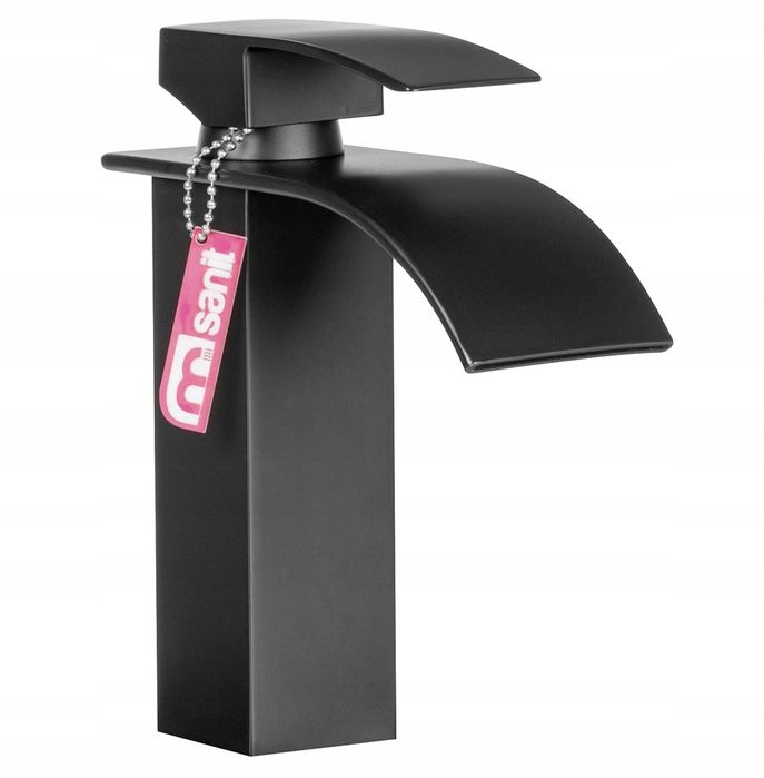 MSA29-110B1 Bateria umywalkowa KASKADA kol. czarny