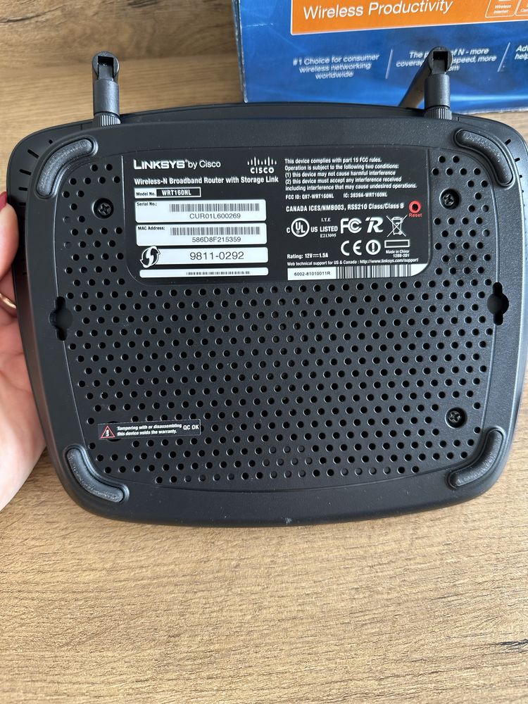 Router Linksys WRT160NL