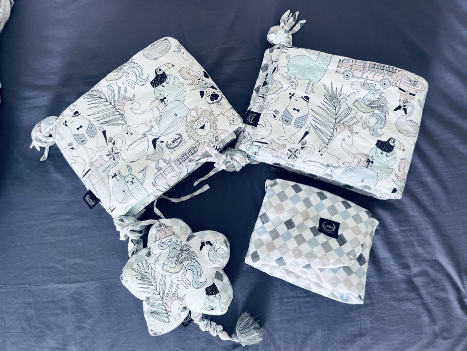 La Millou ochraniacze prześcieradło pozytywka zestaw