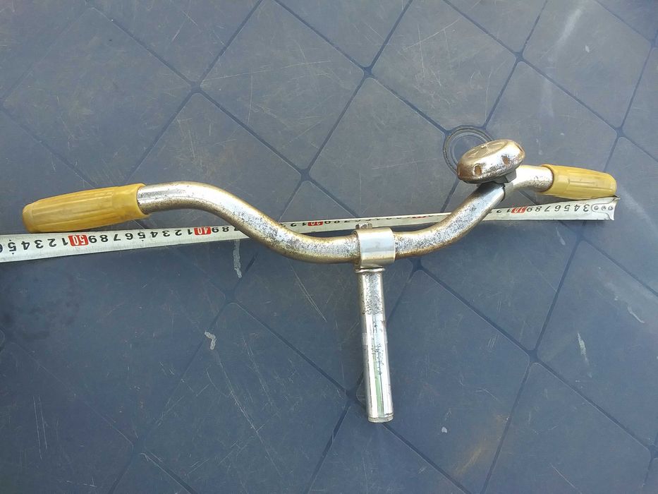 Stara kierownica do roweru sztyca stary rower kierownik zabytek z PRL