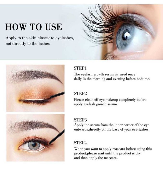 Serum odżywka  przyspieszająca porost rzęs i brwi  gęste brwi 8ml D20