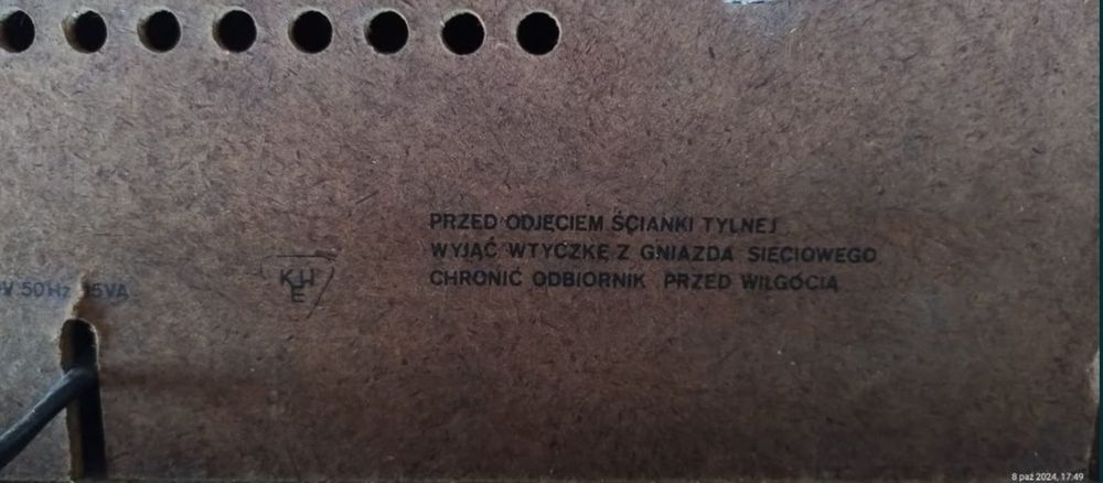 Radio Unitra Diora Taraban PRL