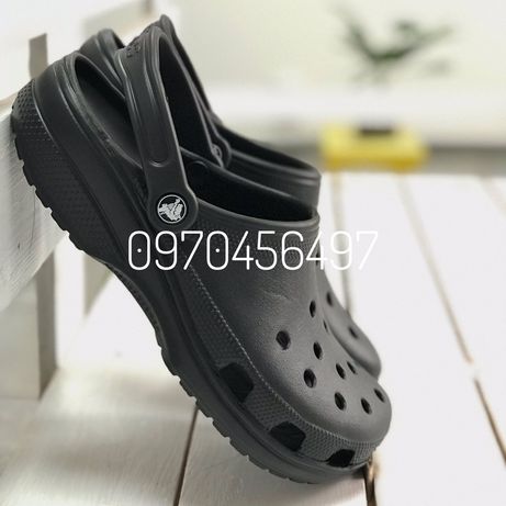 Чорні Класичні Крокси Для Женщин и Мужчин Crocs Classic