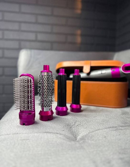 Стайлер Дайсон з кейсом  для волосся 5 в 1 + кейс чохол HAIR BRUSH