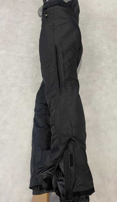 Spodnie narciarskie Czarny+ białe wstawki roz. M-176cm.