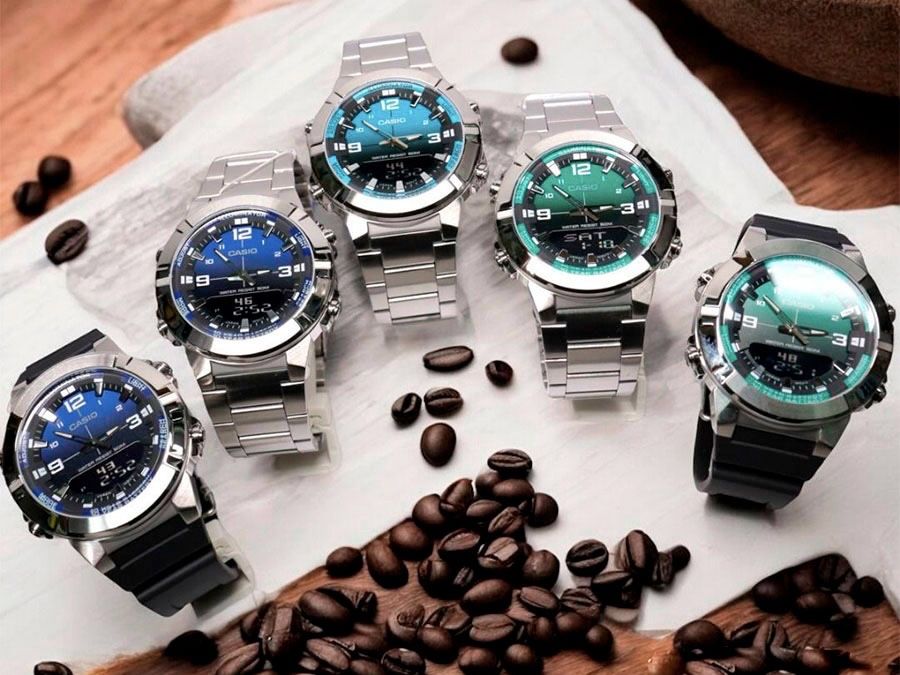 Годинник чоловічий Casio AMW-870DA-2A1 Оригінал Гарантія Часы Касио