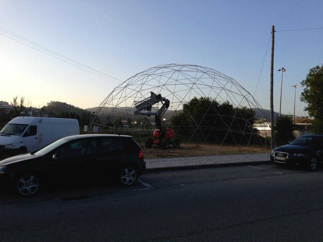 Tenda Eventos Geodésica DOME – 10 Metros de Altura | Usada como Nova