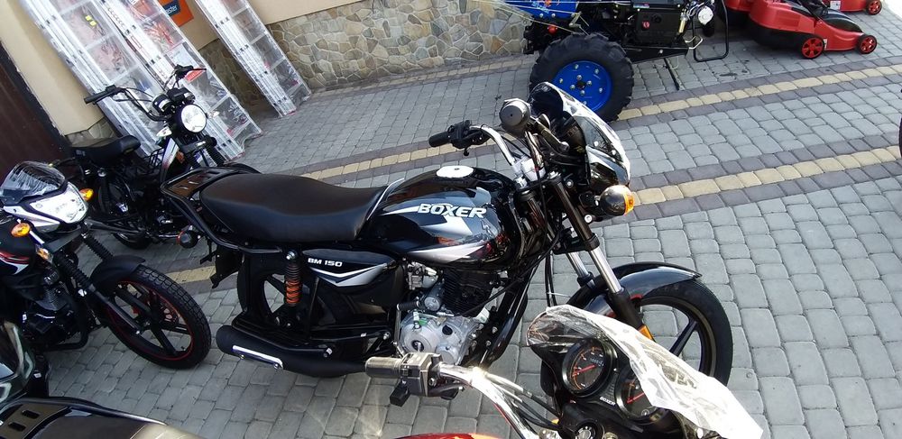 Мотоцикл Bajaj Boxer BM 150cc (КПП 5-ти ступка) Дорожній