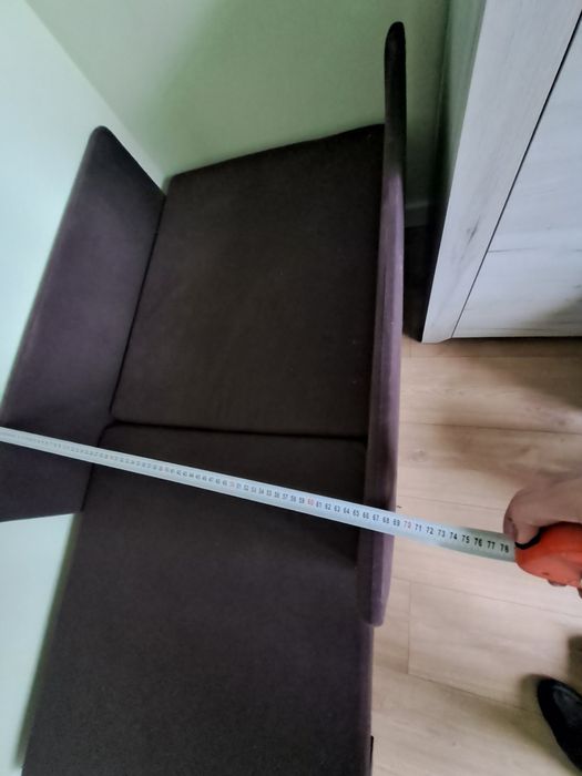 Fotel dziecięcy, brazowy
