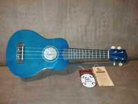 Ukulele Sopranowe - Donner DUS-10B - Niebieskie