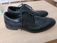 Czarne męskie buty firmy Ooffice London