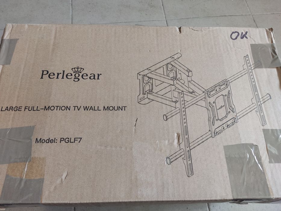 Uchwyt na telewizor PERLEGEAR PGLF7 ,,uniwersalne mocowanie