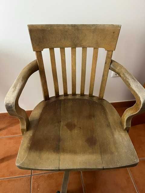 Cadeira de Madeira, 1950s H. Krug Furniture Company